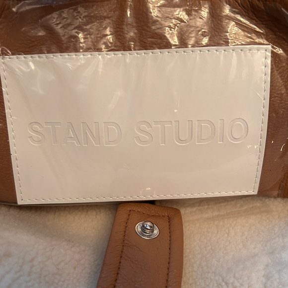 Stand Studio Medium Lolita
Faux Shearling & Faux Leather Tote - Picture 7 of 14